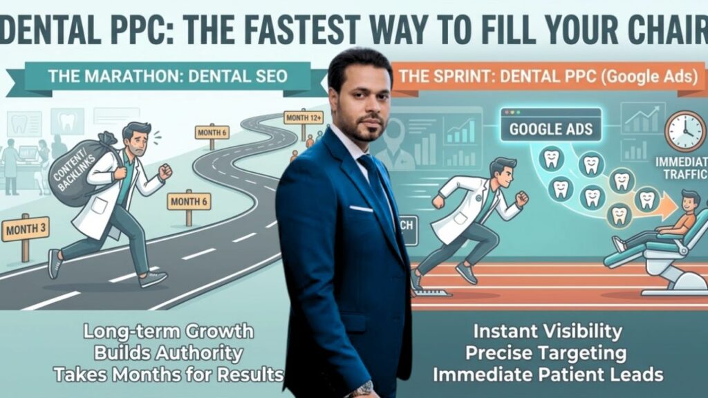 Dental PPC: Why Google Ads Are the Fastest Way to Fill a Dental Chair