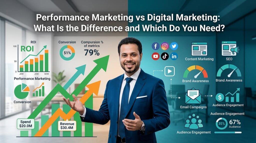 Performance Marketing vs Digital Marketing: What Is the Difference and Which Do You Need?