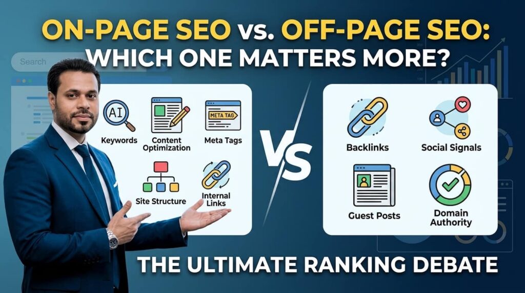 On-Page SEO vs Off-Page SEO